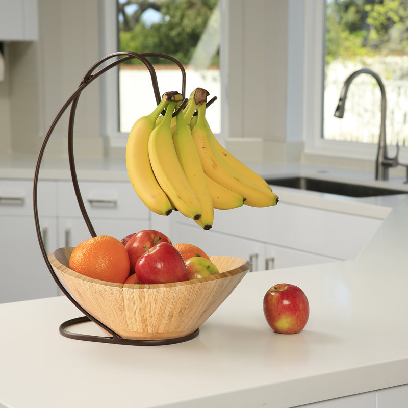 Salcedo Wavy Banana Holder Fruit Bowl & Reviews Joss & Main